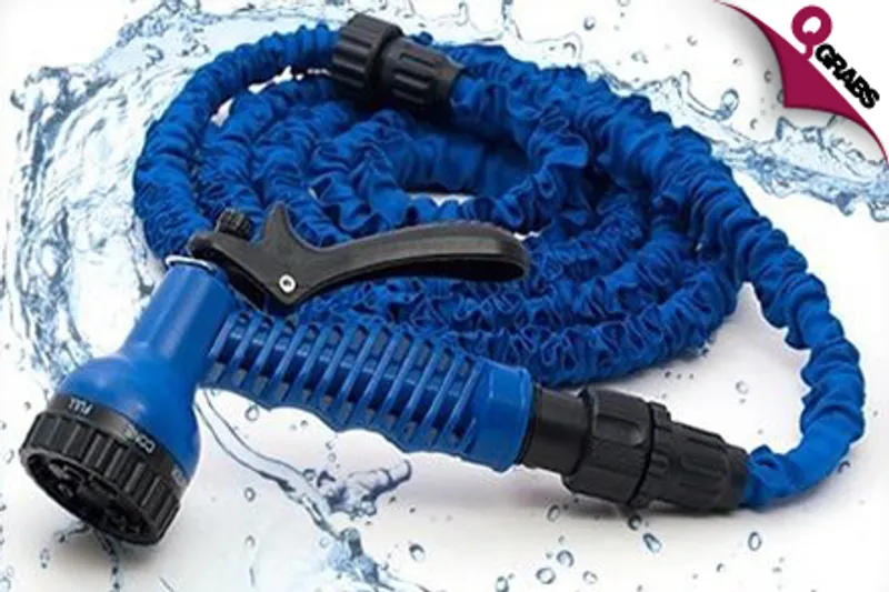 For QR69, Garden Like a Pro with a Magic Expandable Water Hose - Available in Green OR Blue! (QR149 Value)
